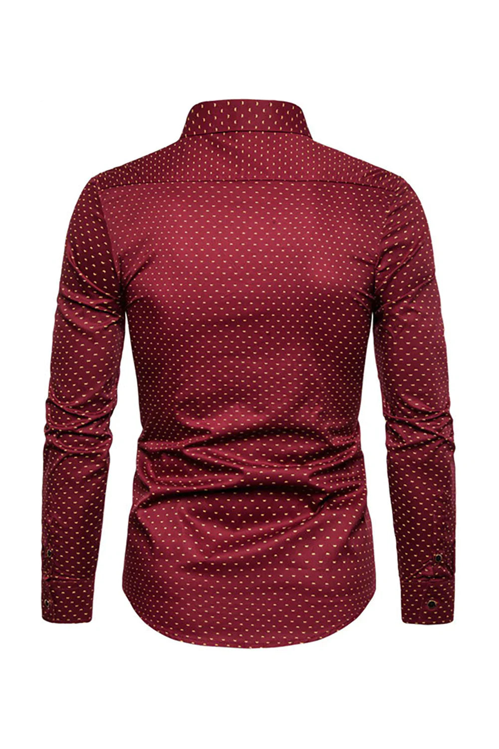 Hector – Camicia Da Uomo A Maniche Lunghe Con Stampa Di Moda