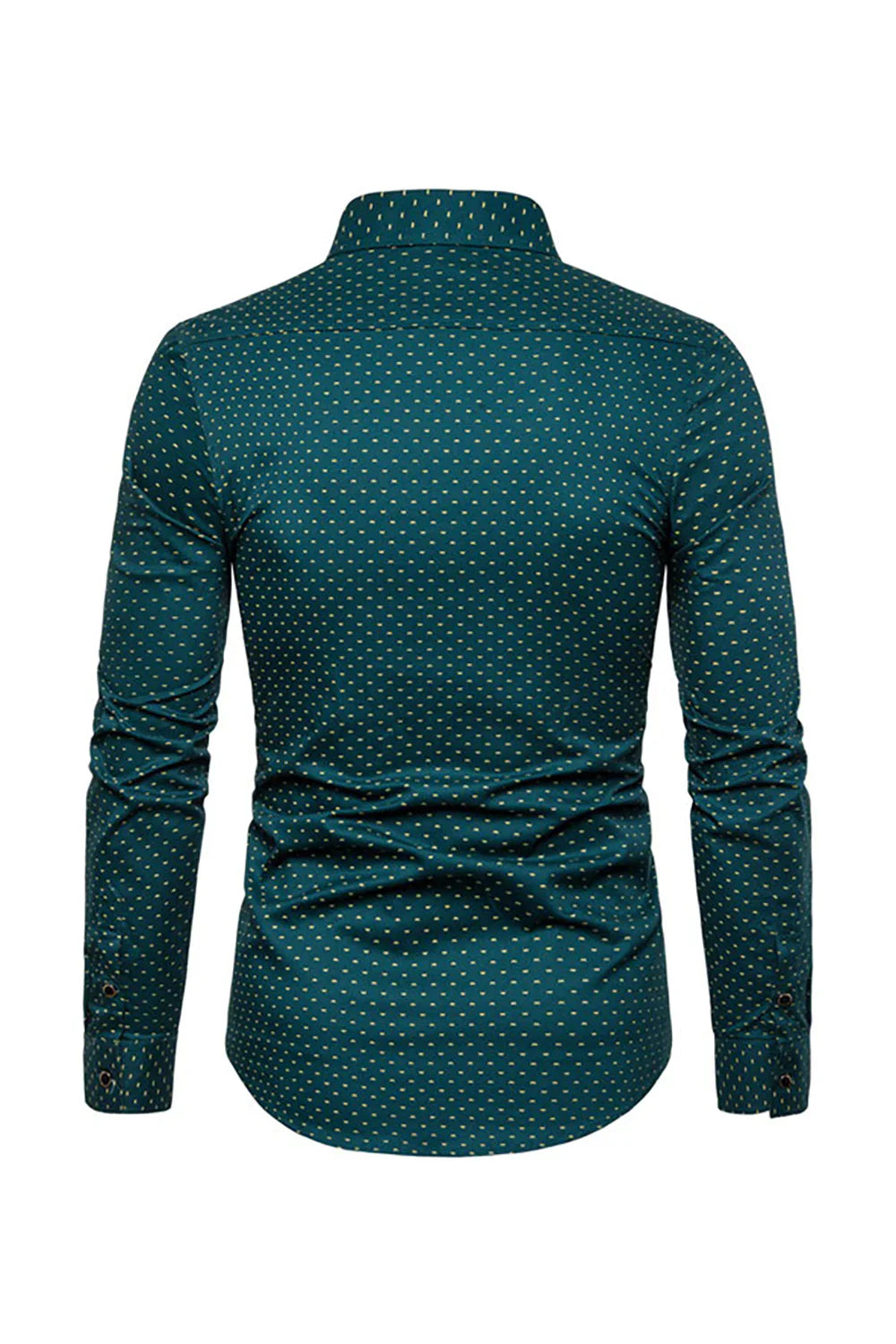 Hector – Camicia Da Uomo A Maniche Lunghe Con Stampa Di Moda