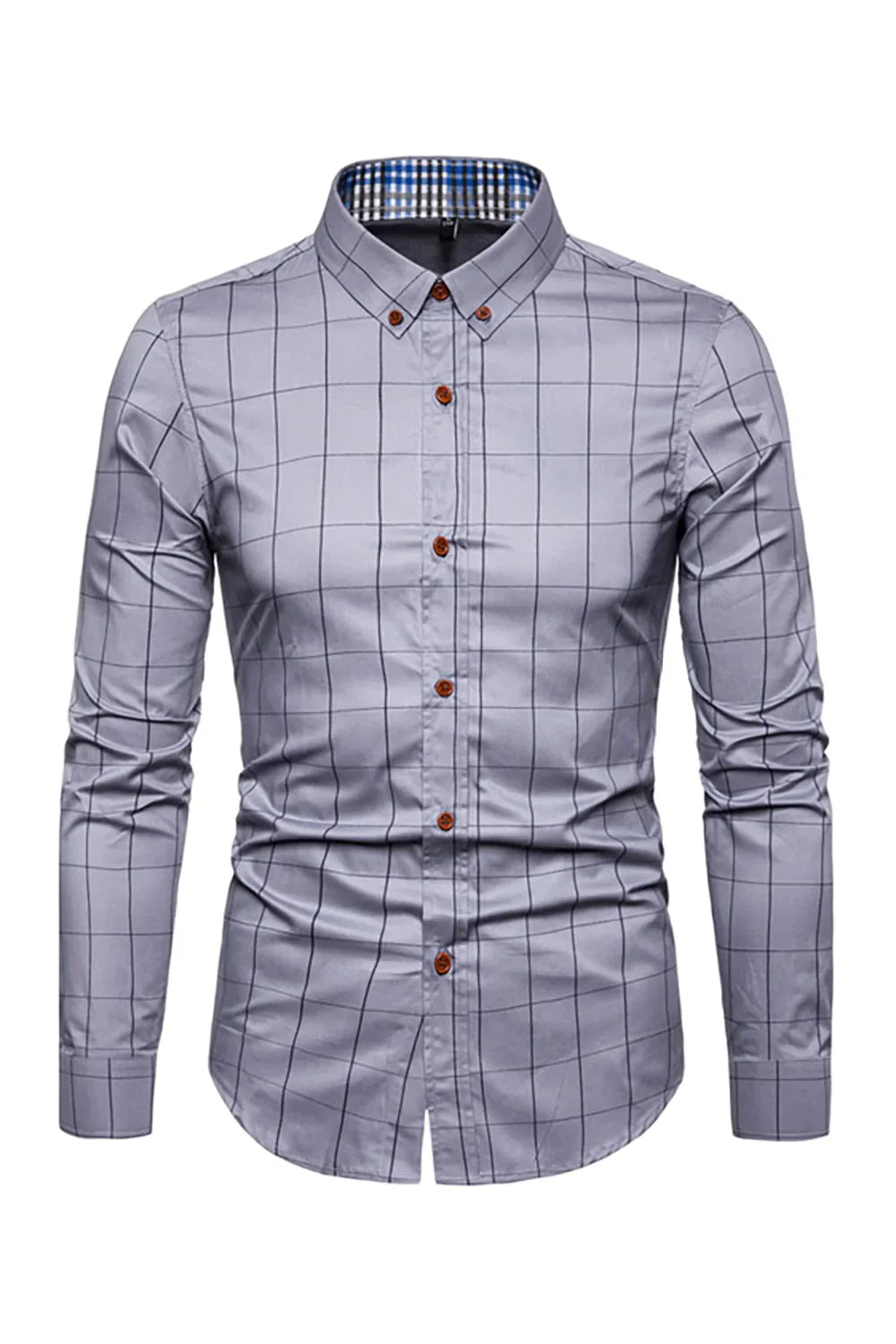 Harald – Camicia Da Uomo Business Con Scollo Squadrato