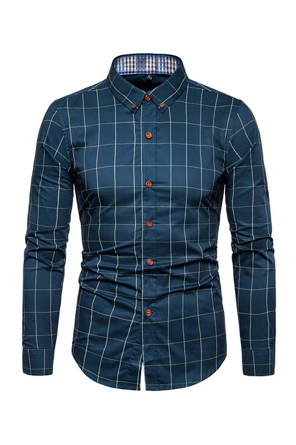 Harald – Camicia Da Uomo Business Con Scollo Squadrato