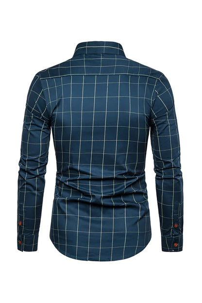 Harald – Camicia Da Uomo Business Con Scollo Squadrato