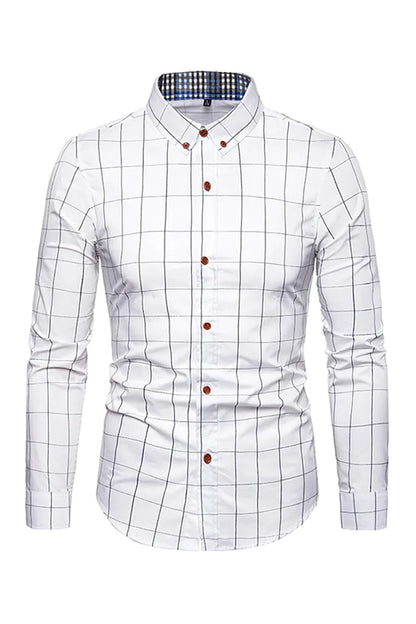 Harald – Camicia Da Uomo Business Con Scollo Squadrato