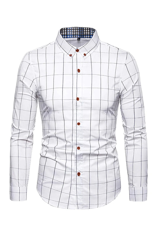 Harald – Camicia Da Uomo Business Con Scollo Squadrato