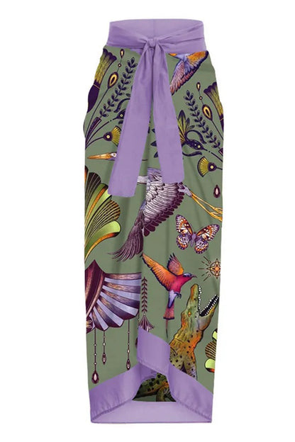 Karina – Costume Intero Con Stampa Esclusiva E Linea Modellante