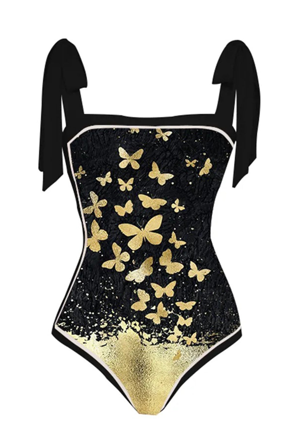 Kendra – Costume Da Bagno Con Motivo Grafico E Gonnellino In Pendant