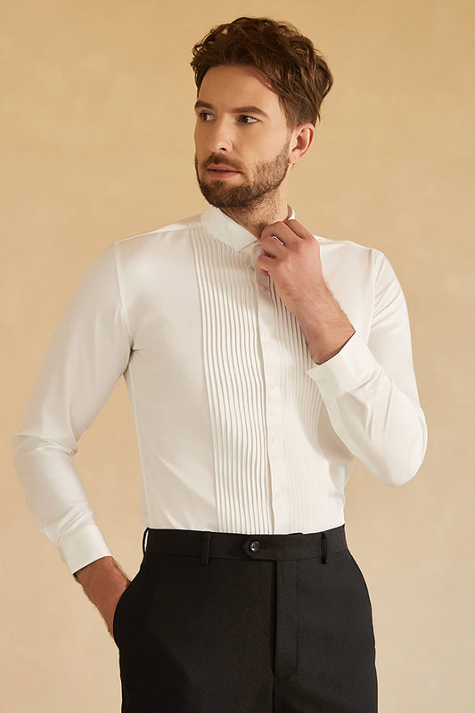 Hugo – Camicia Bianca Da Uomo A Maniche Lunghe Classica