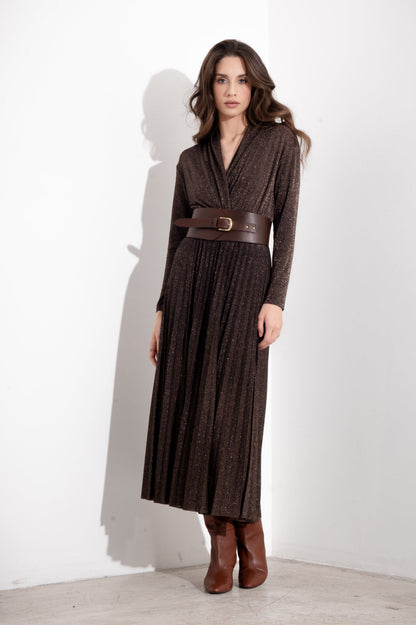 Irene - Abito Lungo Donna Elegante Luminoso