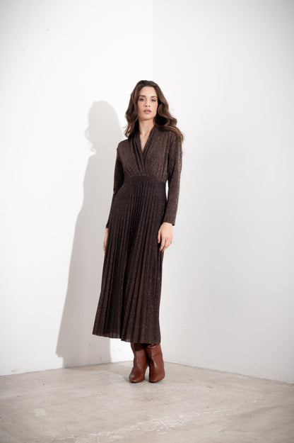 Irene - Abito Lungo Donna Elegante Luminoso