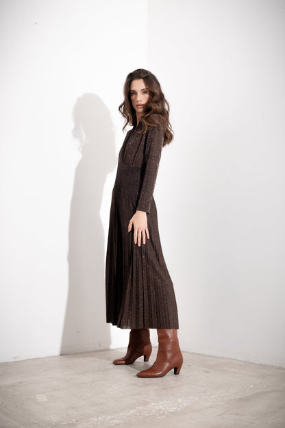 Irene - Abito Lungo Donna Elegante Luminoso
