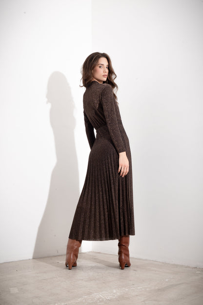 Irene - Abito Lungo Donna Elegante Luminoso