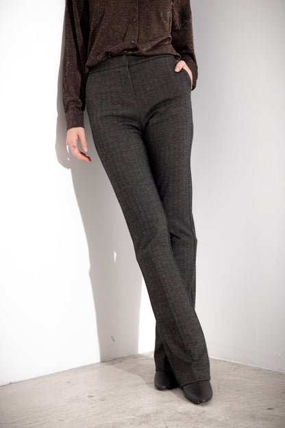 Joanna - Pantaloni da donna a vita alta eleganti