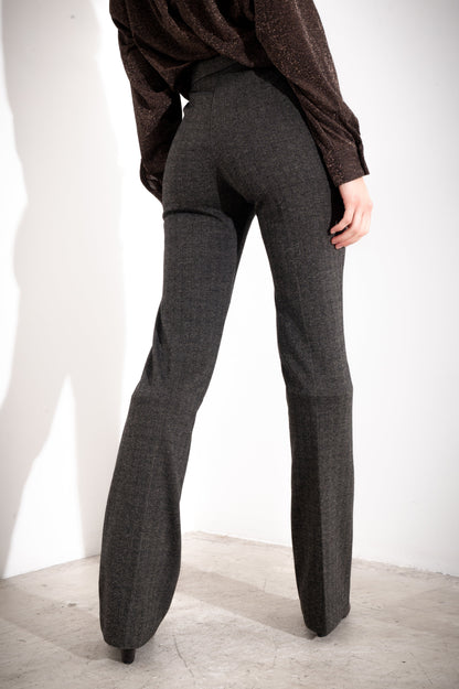 Joanna - Pantaloni da donna a vita alta eleganti