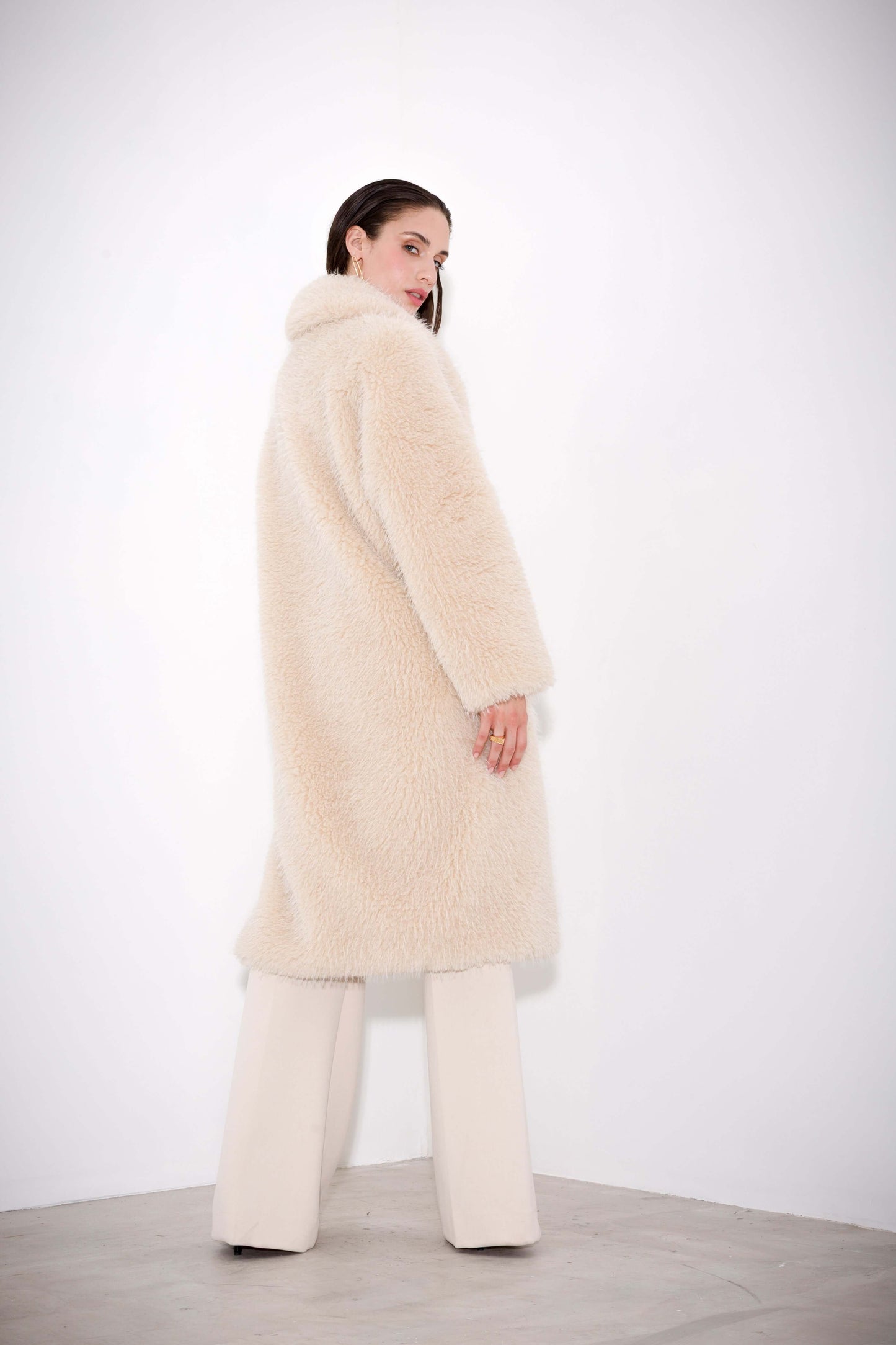 Ilarina - Cappotto Lungo Donna Elegante Avvolgente