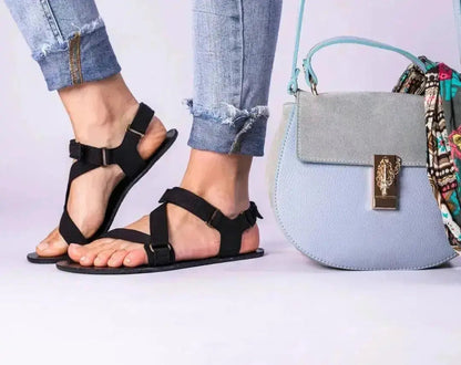 Noemi - Sandalias Barefoot Flexi Black Cómodas