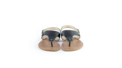 Ilaria - Sandali Barefoot Neri Promenade Donna