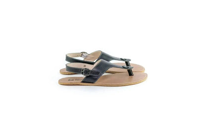 Ilaria - Sandali Barefoot Neri Promenade Donna
