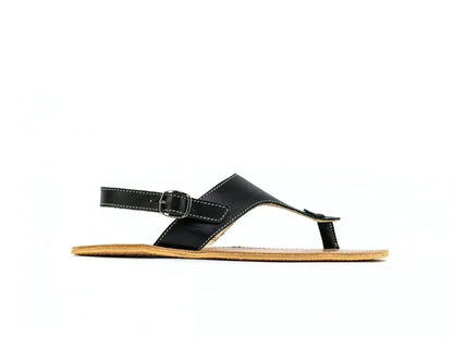 Ilaria - Sandali Barefoot Neri Promenade Donna