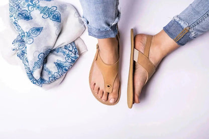 Elisa - Sandalias Barefoot Promenade Sand Eleganti