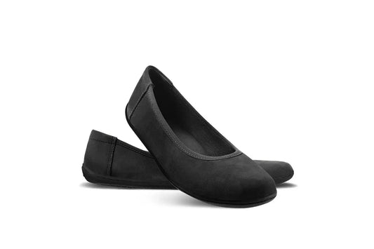 Rebecca - Ballerine Barefoot Nero Opaco Sophie