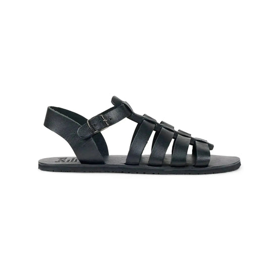 Elena - Sandali Romani Barefoot Athena Napa Neri Donna Moderni