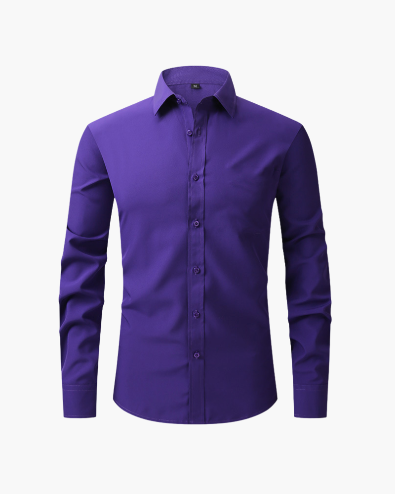 Natan – Camicia A Maniche Lunghe Per Un Look Formale Ed Impeccabile