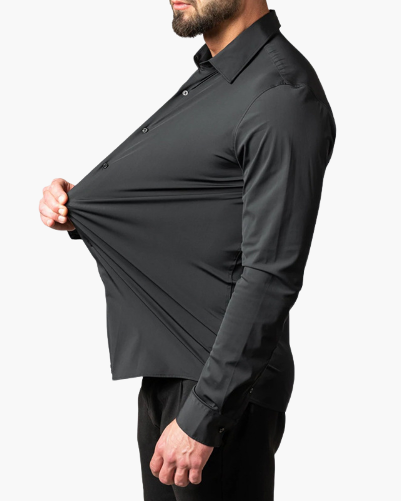 Natan – Camicia A Maniche Lunghe Per Un Look Formale Ed Impeccabile