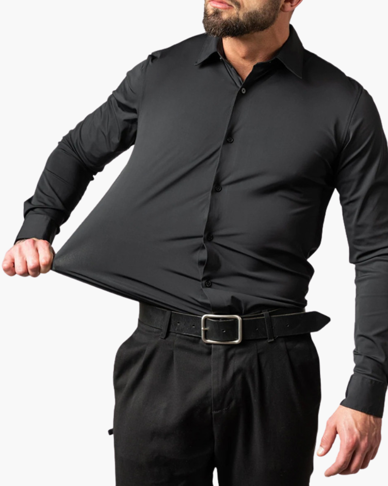 Natan – Camicia A Maniche Lunghe Per Un Look Formale Ed Impeccabile