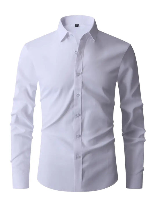 Manuele – Camicia A Maniche Lunghe Semi-Formale Dalla Vestibilità Impeccabile