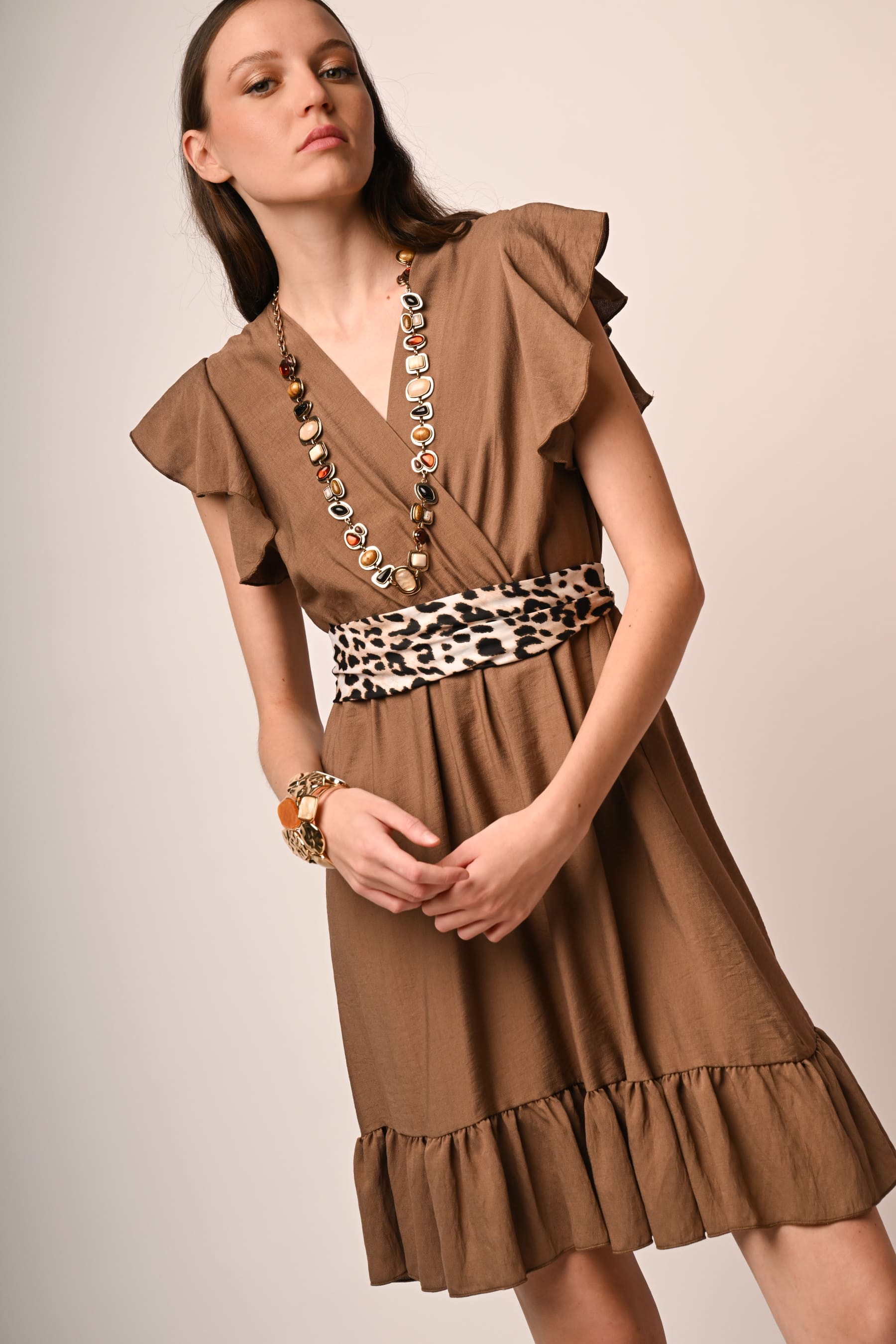 Camilla – Mini Abito con Volants Romantico e Chic 1