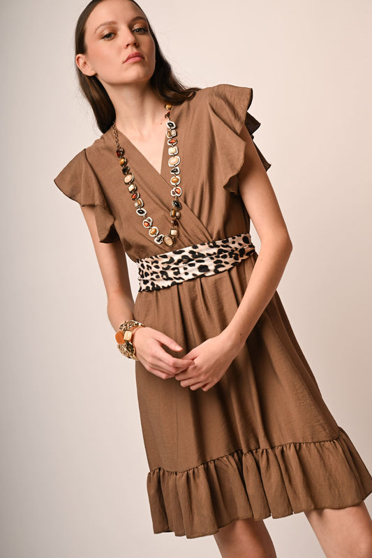 Camilla – Mini Abito con Volants Romantico e Chic 1