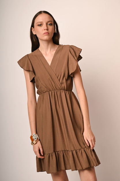 Camilla – Mini Abito con Volants Romantico e Chic 2