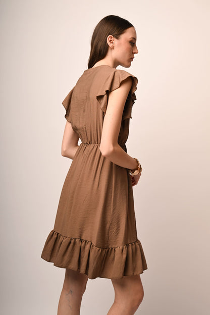 Camilla – Mini Abito con Volants Romantico e Chic 4