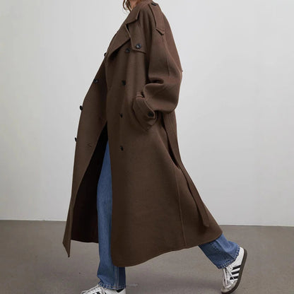 Monica – Cappotto Invernale Donna Con Cintura In Vita