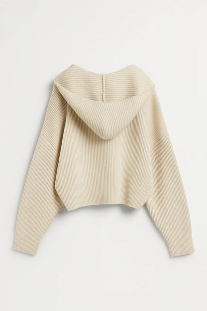 Ester – Cardigan Corto Con Bottoni E Collo Ampio