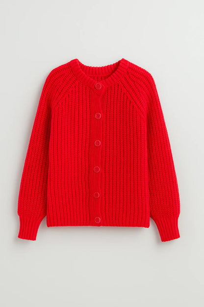 Emma – Cardigan Avvolgente Con Bottoni Dal Design Classico