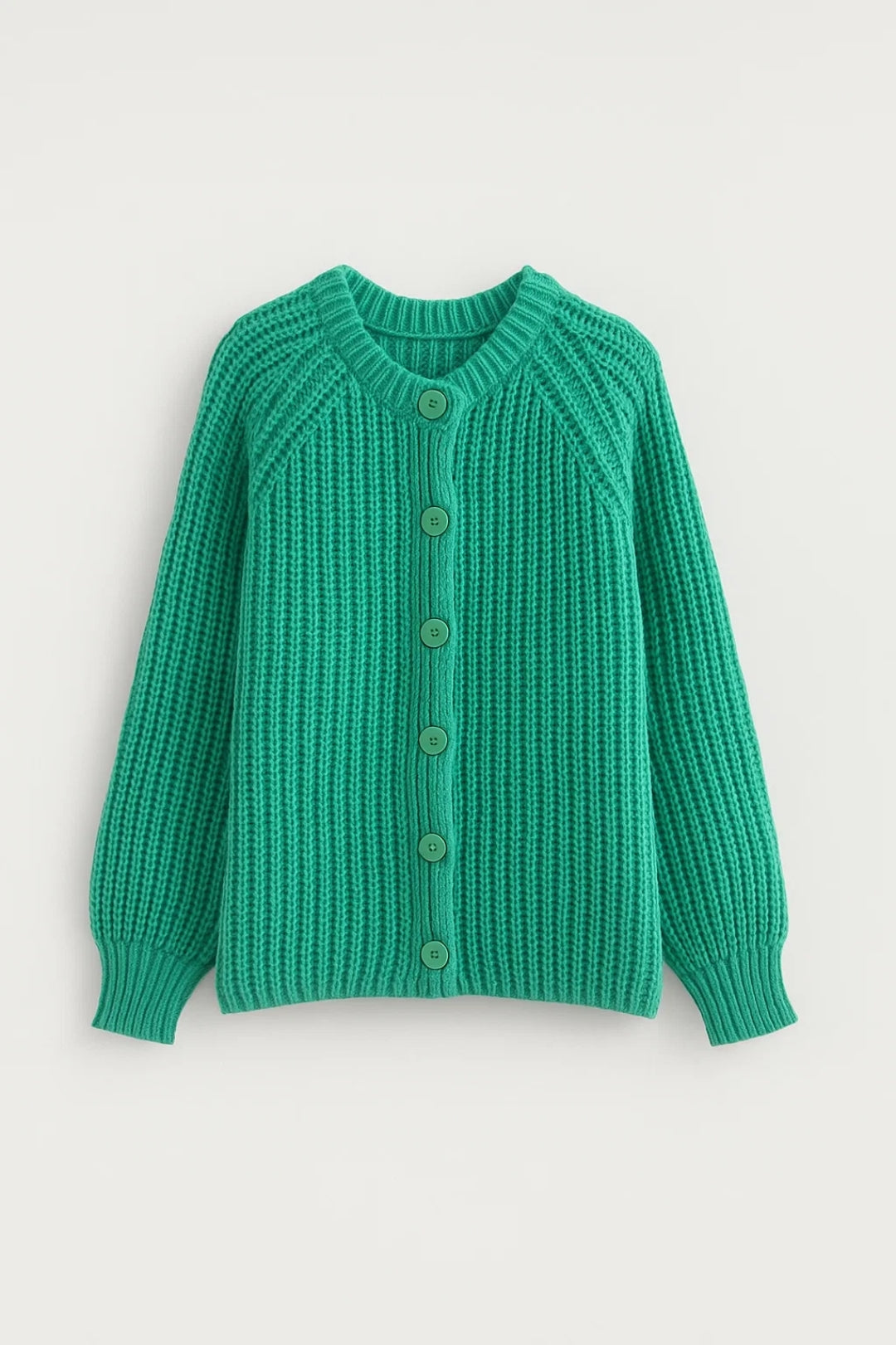 Emma – Cardigan Avvolgente Con Bottoni Dal Design Classico