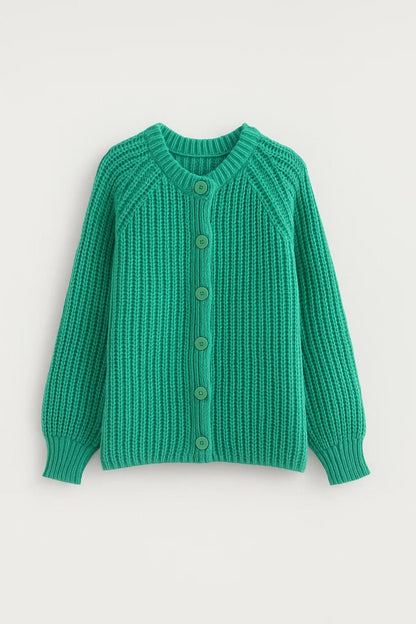 Emma – Cardigan Avvolgente Con Bottoni Dal Design Classico