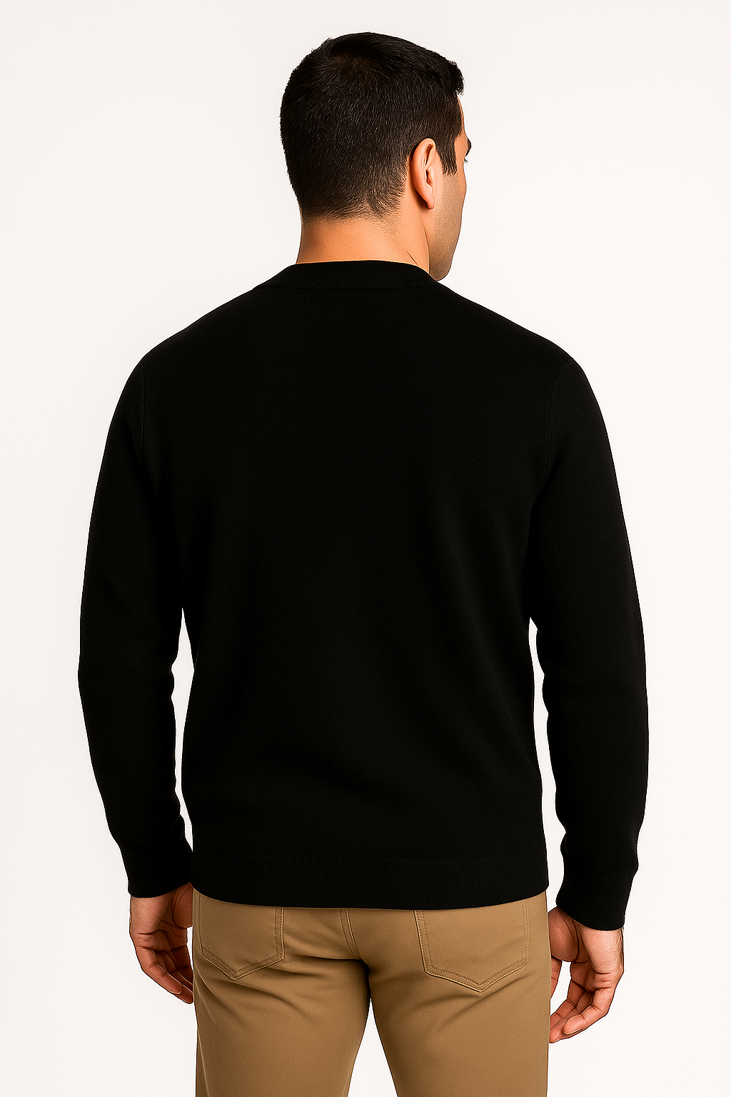 Isidoro - Cardigan Uomo Elegante Versatile Rifinito