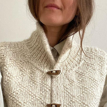 Carlotta – Gilet Donna Senza Maniche Leggero e Versatile Beige