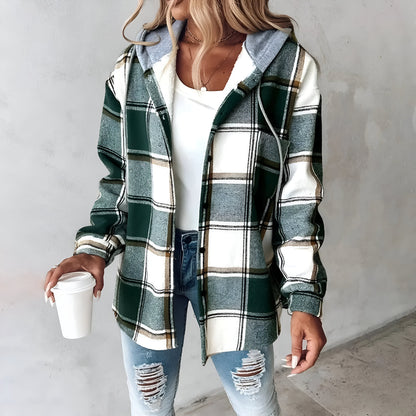 Caterina – Giacca Donna Calda Casual e Versatile Verde