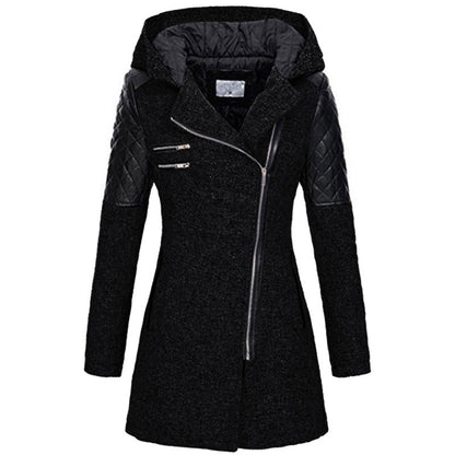 Celestina – Giacca Donna Invernale Elegante Rosemary Nero
