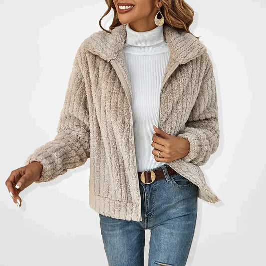 Celine – Cardigan Donna Casual Elegante e Versatile Aprikose