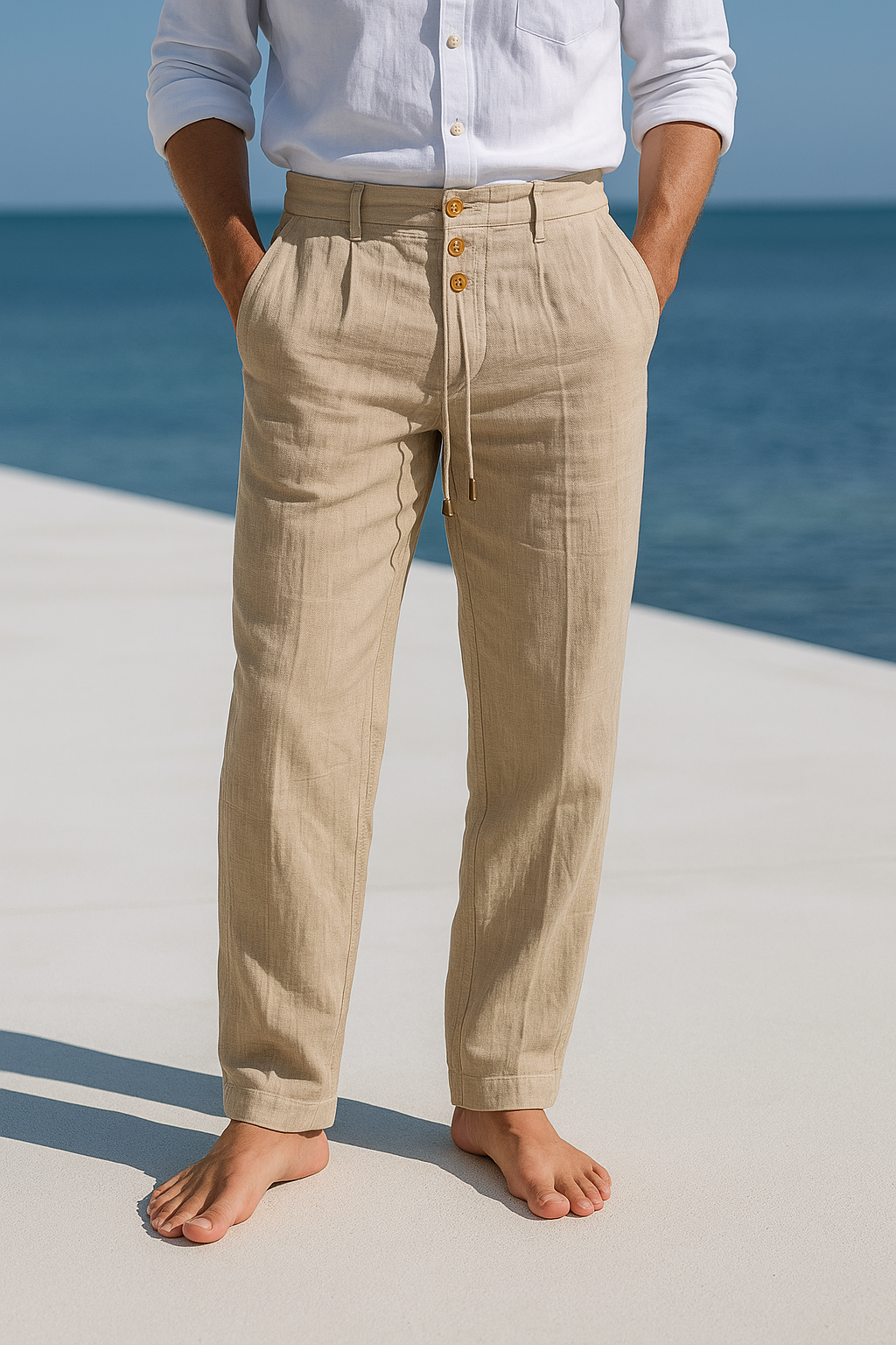 Ubaldo – Pantalone Estivo Leggero Per Uomo