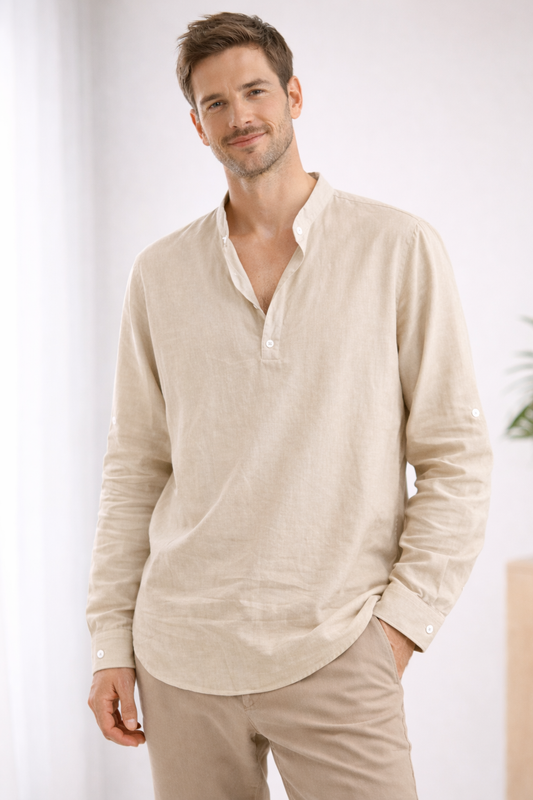 Oreste – Camicia Elegante Con Collo Dal Taglio Classico