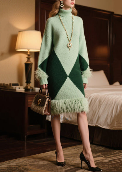 Ippolita - Abito Donna Invernale Collo Alto Elegante