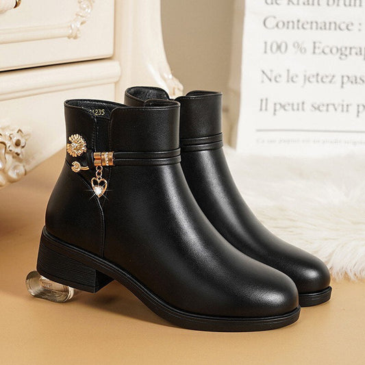 Clio – Stivaletti Donna Invernali Caldi ed Eleganti Nero
