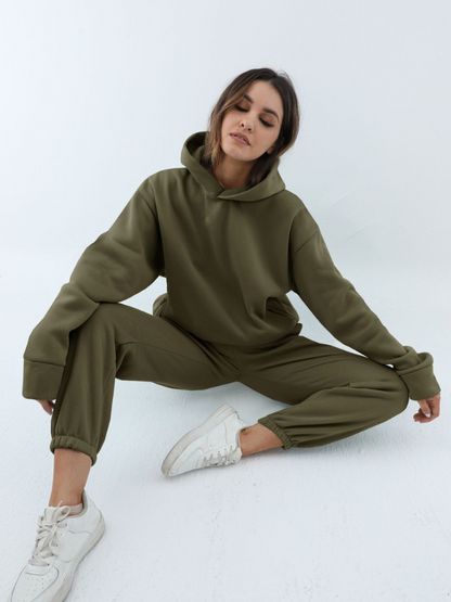 Pamela - Completo Sportivo Donna Invernale con Felpa e Pantaloni