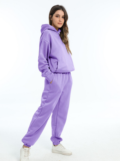 Pamela - Completo Sportivo Donna Invernale con Felpa e Pantaloni