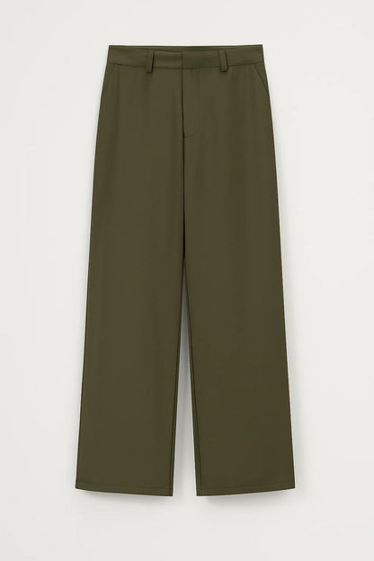 Unica – Completo Elegante Due Pezzi Con Top Senza Maniche E Pantaloni A Palazzo
