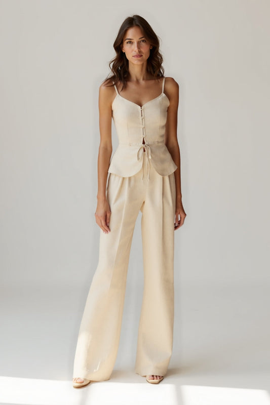 Iris – Set Estivo Ricercato Con Corsetto A Spalline Sottili